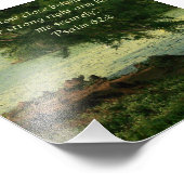 ウッズ詩篇62:8詩篇62:8写真プリント フォトプリント            (角)