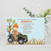 ウッズ誕生日招待状 招待状 (スタンド正面)