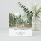 ウッズ・マウンテン・ムービング・アナウンス 招待状 (スタンド正面)