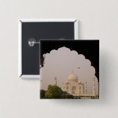 ウッタルプラデシュ州，インド2 缶バッジ (正面&裏面)