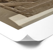 ウッタル・プラデシュ州サルナースの仏の生活の様子 ポスター (角)