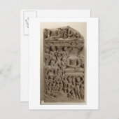 ウッタル・プラデシュ州サルナースの仏の生活の様子 ポストカード (正面/裏面)