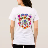 ウッチの花咲く紋章 トライブレンドTシャツ (裏面)