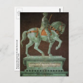 ウッチェロのジョン・ホークウッド卿への馬術記念碑 ポストカード (正面/裏面)