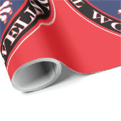 ウッテンウェルズラウンドポーランドテキサン ラッピングペーパー (ロールコーナー)