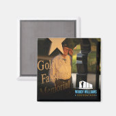 ウッディウィリアムズ敬礼GSF記念碑 マグネット (正面/裏面)