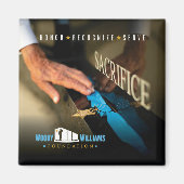 ウッディウィリアムズ/名誉メダル マグネット (正面)