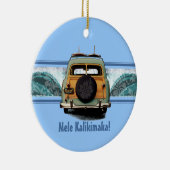 ウッディウェーブサーフオーナメント セラミックオーナメント (右)