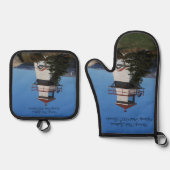 ウッディポイントライトハウスNL/ラブラドール 鍋つかみ&鍋敷きセット (正面)