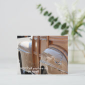 ウッドここに居るのが好きじゃないの？ ポストカード (スタンド正面)