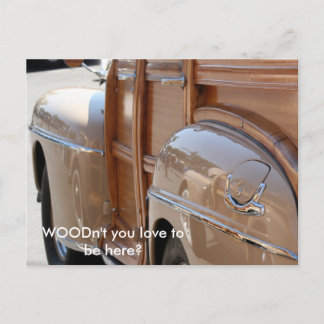 ウッドここに居るのが好きじゃないの? ポストカード