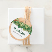 ウッドとつる植物St patricks dayアイリッシュルスチ結婚ック フェイバータグ (インサイチュ)