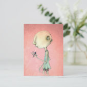 ウッドと彼女のトンボ ポストカード (スタンド正面)