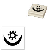 ウッドのアディンクラ(忠実)ゴム印 ラバースタンプ (押印)