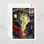 ウッドのセンセーション「エドナ」 ポストカード (正面/裏面)