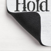 ウッドのファストいかりを保持 マウスパッド (コーナー)