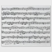 ウッドの作曲 ラッピングペーパー (フラット)