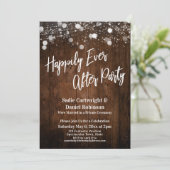 ウッドの灯り ハッピーエバーアフターパーティーレセプション 招待状 (スタンド正面)
