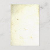 ウッドの詳細カード結婚の納屋 エンクロージャーカード (裏面)