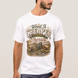 ウッドはセラピーより安い ビンテージTシャツ Tシャツ