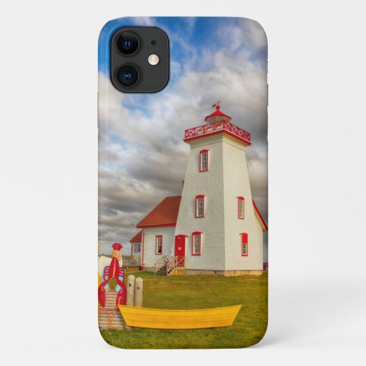 ウッドアイランズライトハウス Case-Mate iPhoneケース (裏面)
