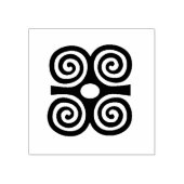 ウッドアディンクラアートスタンプ – Srengthと謙虚 ラバースタンプ (インプリント)