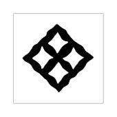 ウッドアディンクラ（コミュニティ）ゴム印 ラバースタンプ (インプリント)