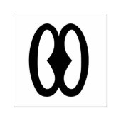 ウッドアディンクラ（希望）ゴム印 ラバースタンプ (インプリント)