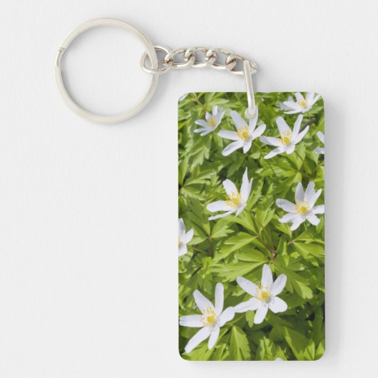 ウッドアネモン キーホルダー (正面)