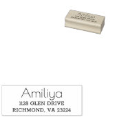 ウッドアパーソナライズされたートスタンプ ラバースタンプ (押印)