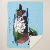 ウッドアヒルの水仙 シェルパブランケット (正面)