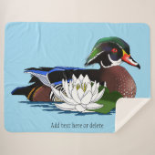 ウッドアヒルの水仙 シェルパブランケット (正面(横))