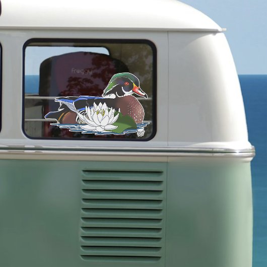 ウッドアヒルの水仙 シール