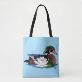 ウッドアヒルの水仙 トートバッグ (正面)