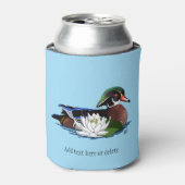 ウッドアヒルの水仙 缶クーラー (缶正面)