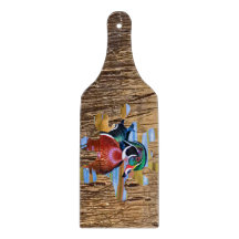 ウッドアヒル裁断ボード、アヒル狩り