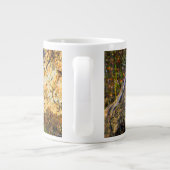 ウッドアヒル飛行中 ジャンボコーヒーマグカップ (裏面)