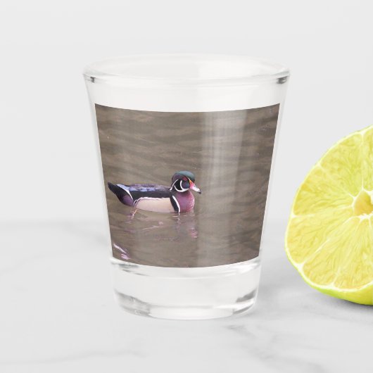 ウッドアヒル ショットグラス (正面)