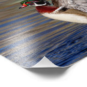 ウッドアヒル フォトプリント            (角)