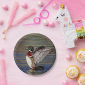 ウッドアヒル ペーパープレート (パーティー)