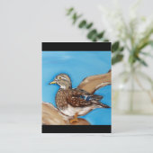 ウッドアヒル ポストカード (スタンド正面)