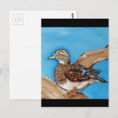 ウッドアヒル ポストカード (正面/裏面)