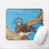 ウッドアヒル マウスパッド (マウス)
