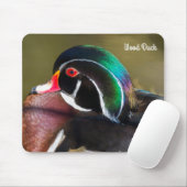 ウッドアヒル マウスパッド (マウス)