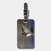 ウッドアヒル ラゲッジタグ (正面縦)