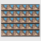 ウッドアヒル ラッピングペーパー (フラット)