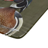 ウッドアヒル（水） カッティングボード (角)