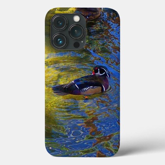 ウッドアヒル#2 iPhone 13 Proケース Case-Mate iPhoneケース (裏面)