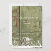 ウッドアンドレース引っ越し祝いパーティー招待状 招待状 (裏面)