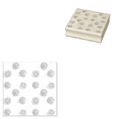 ウッドアートスタンプオレンジフルーツ ラバースタンプ (押印)